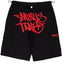 Shorts de gym en denim Y2K Hip Hop pour un style d'été