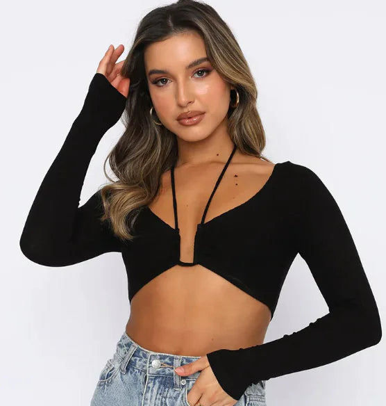 Women's Long Sleeve T-Shirt - Effortless Style and Comfort