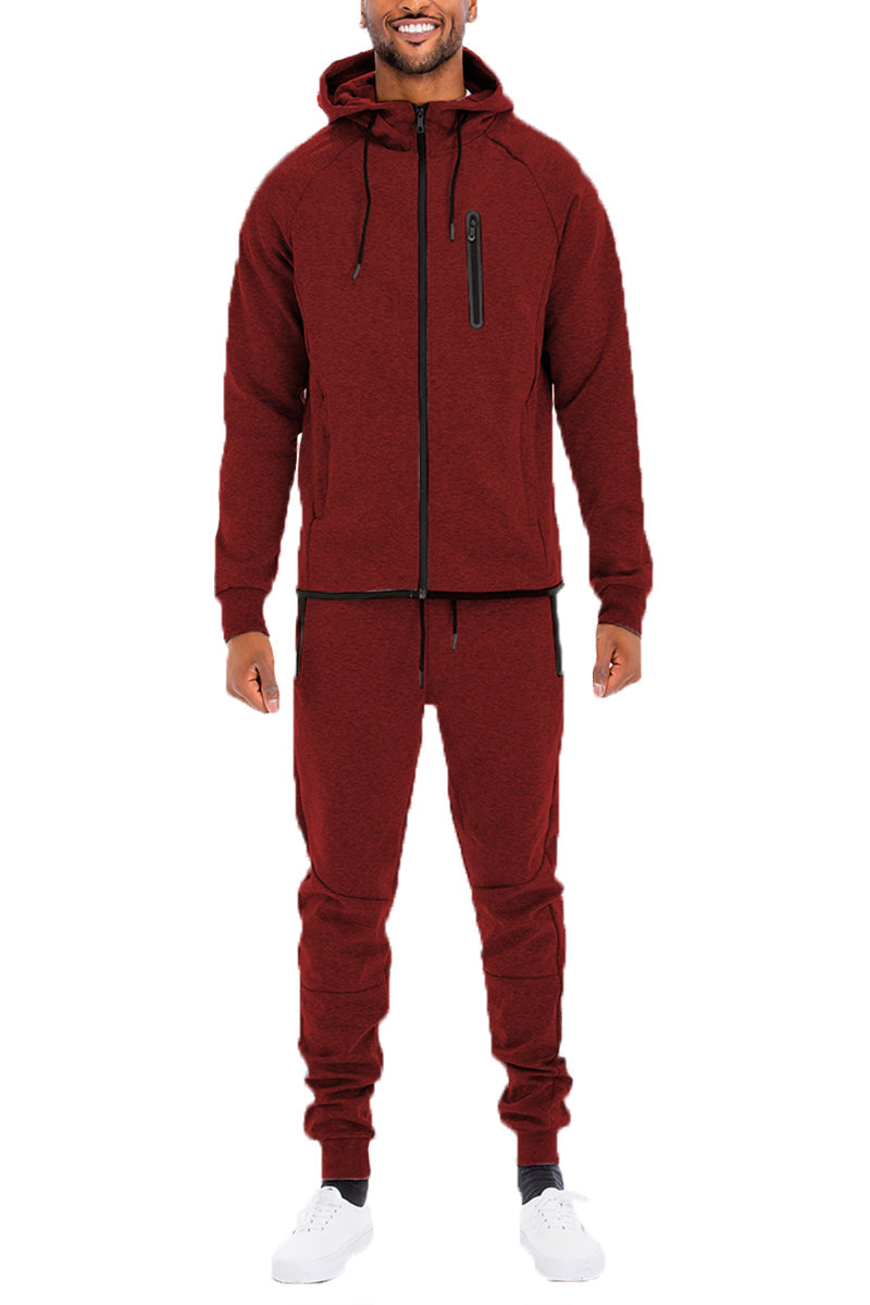 Conjunto de Sudadera Sólido Dinámico