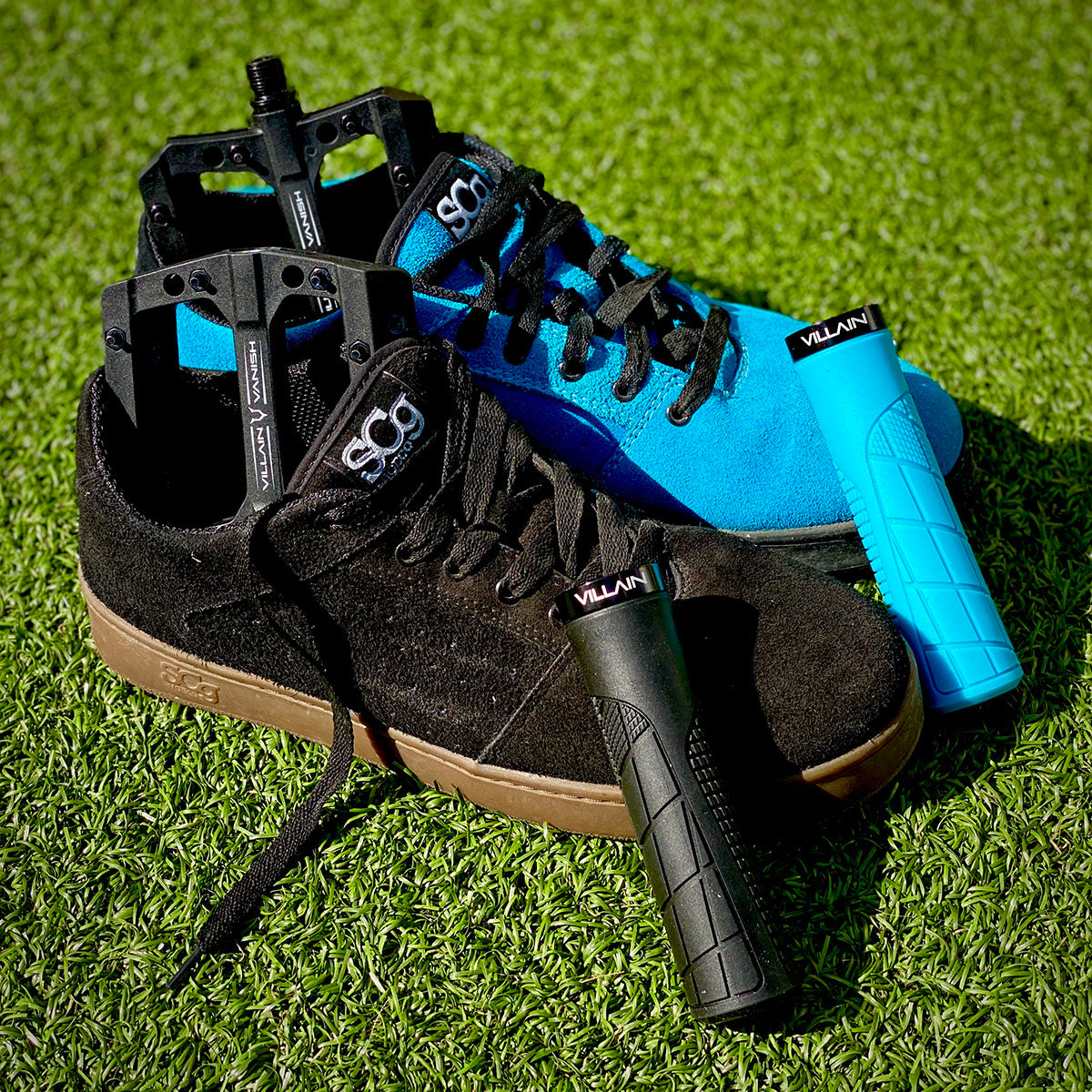 Villain - Arrest 1st Offense - MTB Grips - Korvel