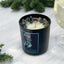 Virgo Crystal Infused Candle with Citrine, Lapis Lazuli & Green Aventurine | 9oz Coconut-Soy Blend - Korvel