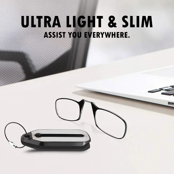 Lunettes de lecture pliables avec porte-clés - Élégantes et pratiques