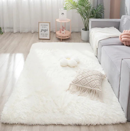 Alfombra de Moqueta Lujosamente Suave para Espacios de Vida Acogedores