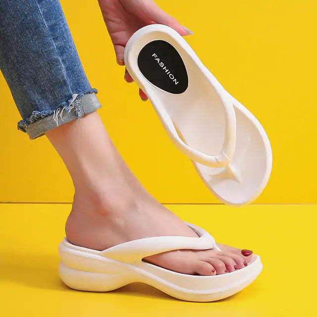 Toe Wedge Heels Sandals for Summer Style