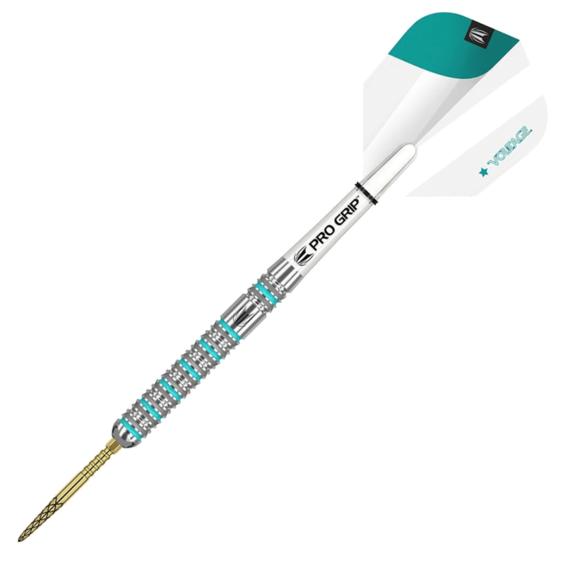 Target Voltage Rob Cross Gen 2 Swiss Point White Steel Tip Dart Set - Korvel