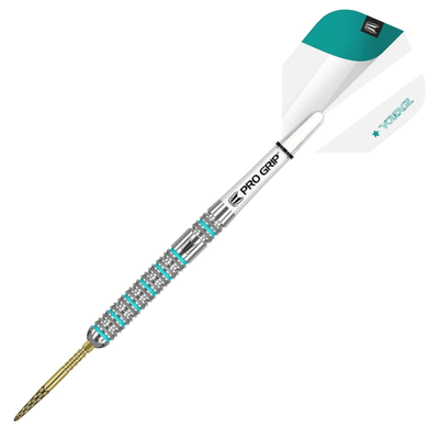 Target Voltage Rob Cross Gen 2 Swiss Point White Steel Tip Dart Set - Korvel