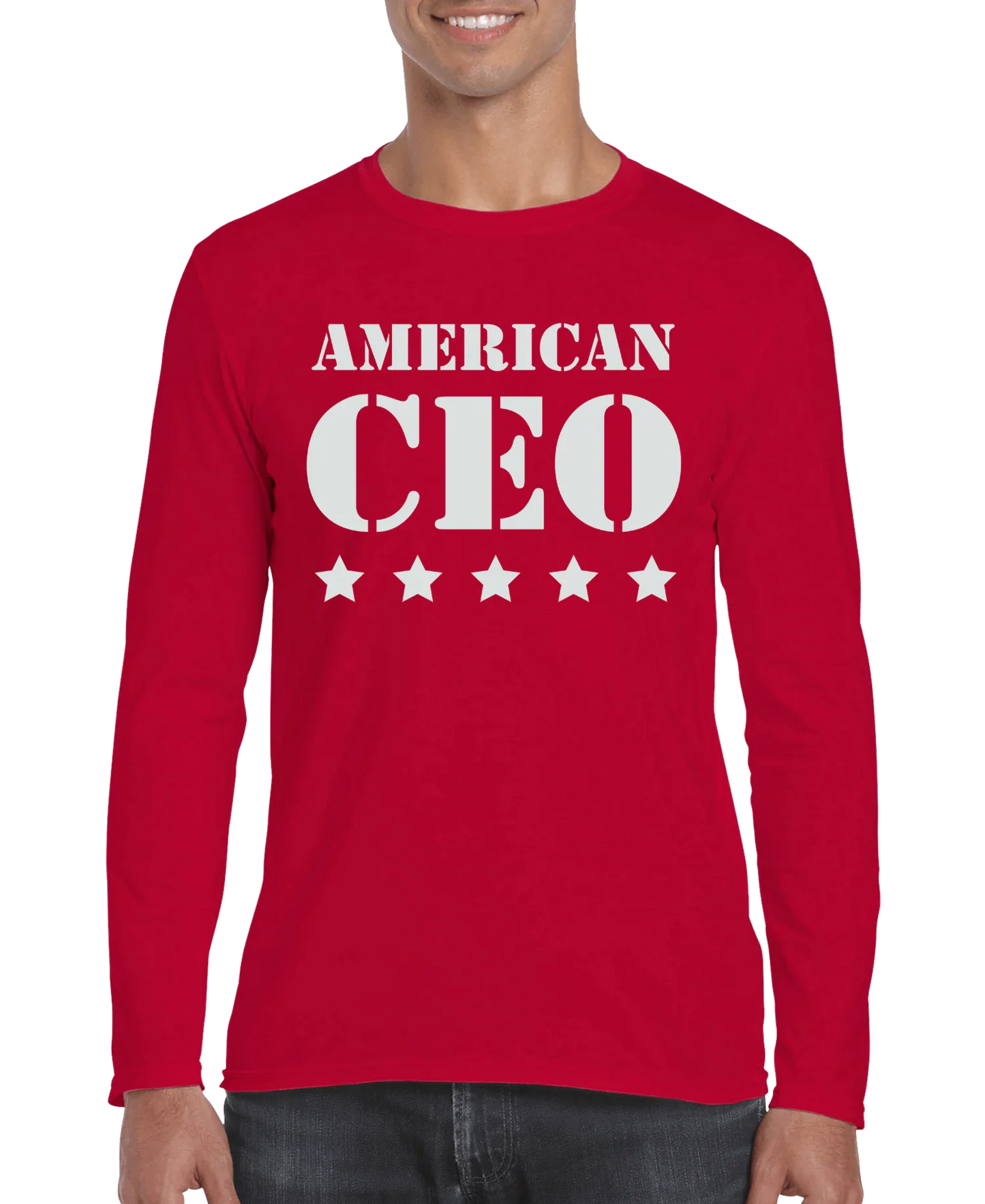 Camisa de Manga Larga para Hombre Five Star American CEO