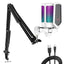 Kit de Micrófono Gaming Premium con Iluminación RGB