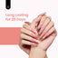 Beetles Nude Pink Gel Nail Polish - 15ml Translucent Color
