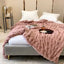 Luxury Faux Rabbit Fur Winter Blanket
