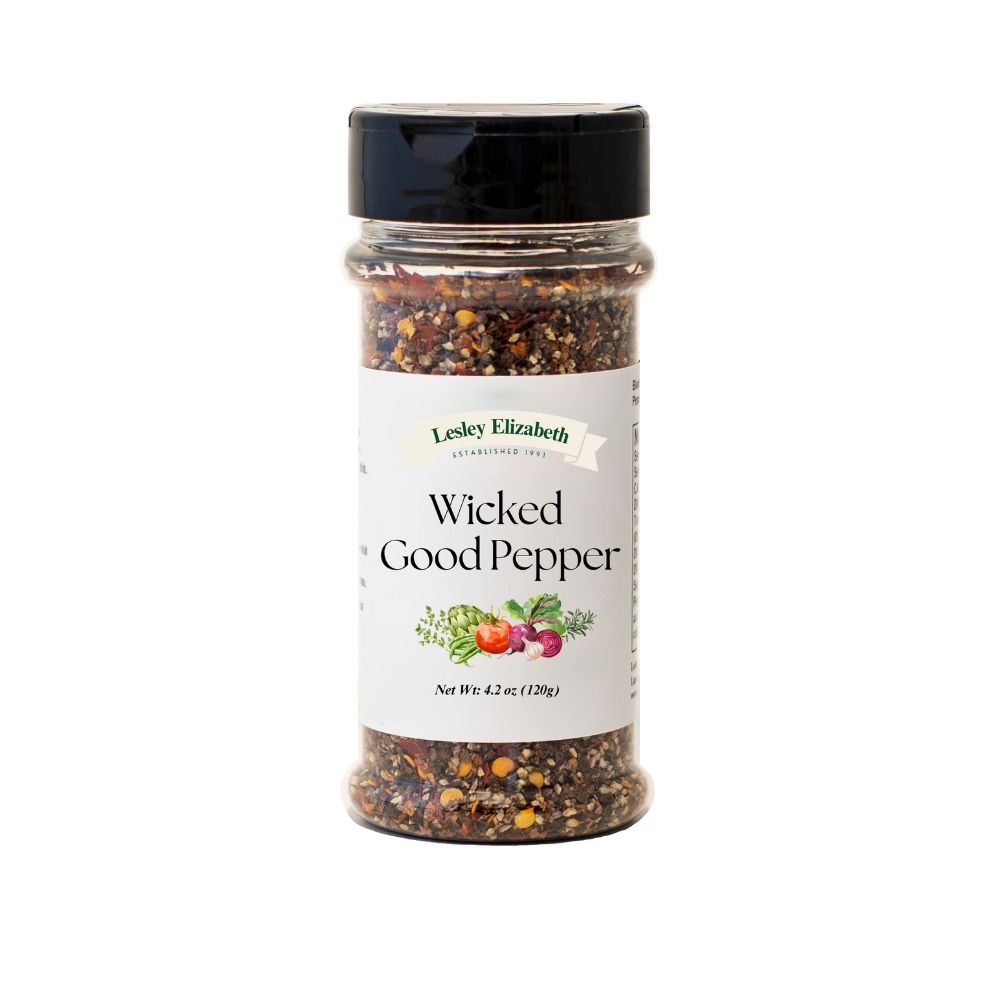Lesley Elizabeth Wicked Good Pepper - Mezcla Picante Sin Sal (250mL)