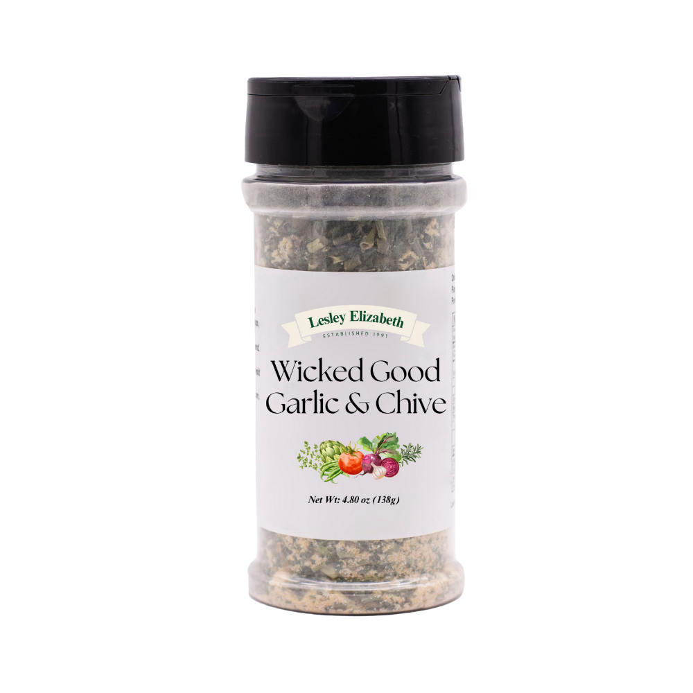 Lesley Elizabeth Wicked Good Garlic & Chive Seasoning (250mL)