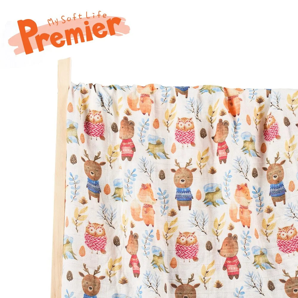 Couverture de réception pour bébé premium