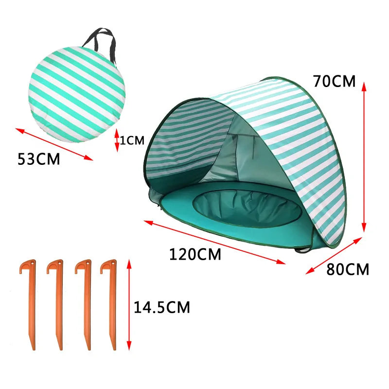 Premium Baby Beach Tent for Outdoor Comfort