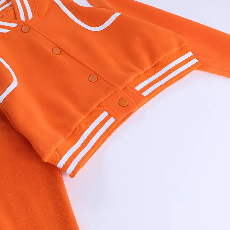 Veste Varsity Croppée