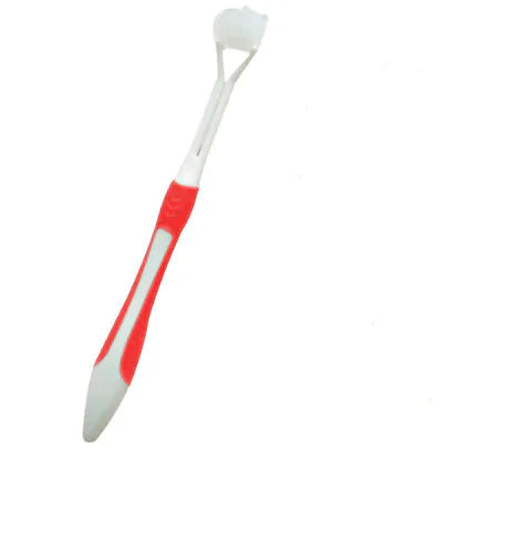 Cepillo de dientes manual de tres lados para una limpieza efectiva