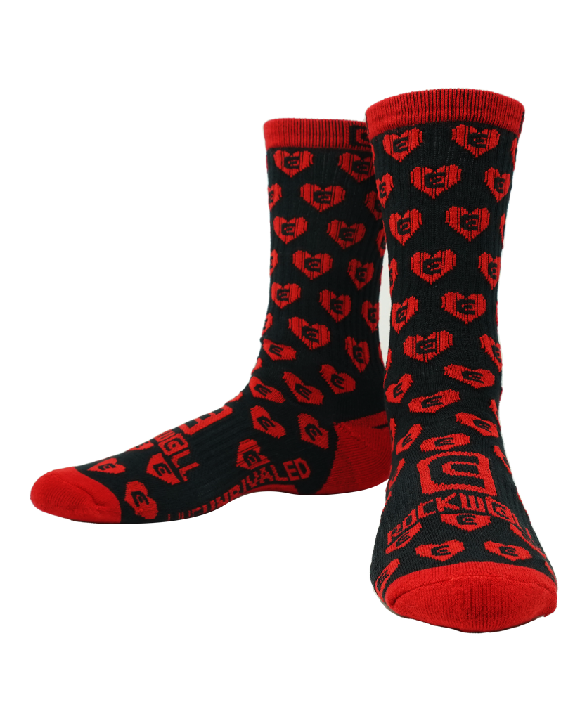 Charming Valentine's Day Crew Socks - Korvel