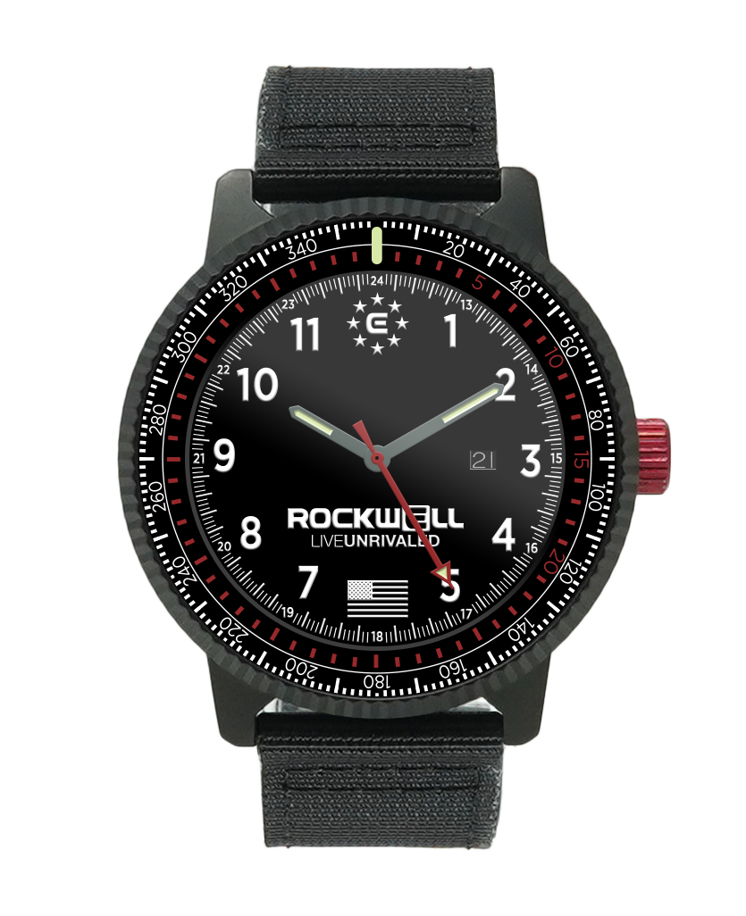 Rockwell Vanguard Tactical Adventure Watch (Black) - Korvel