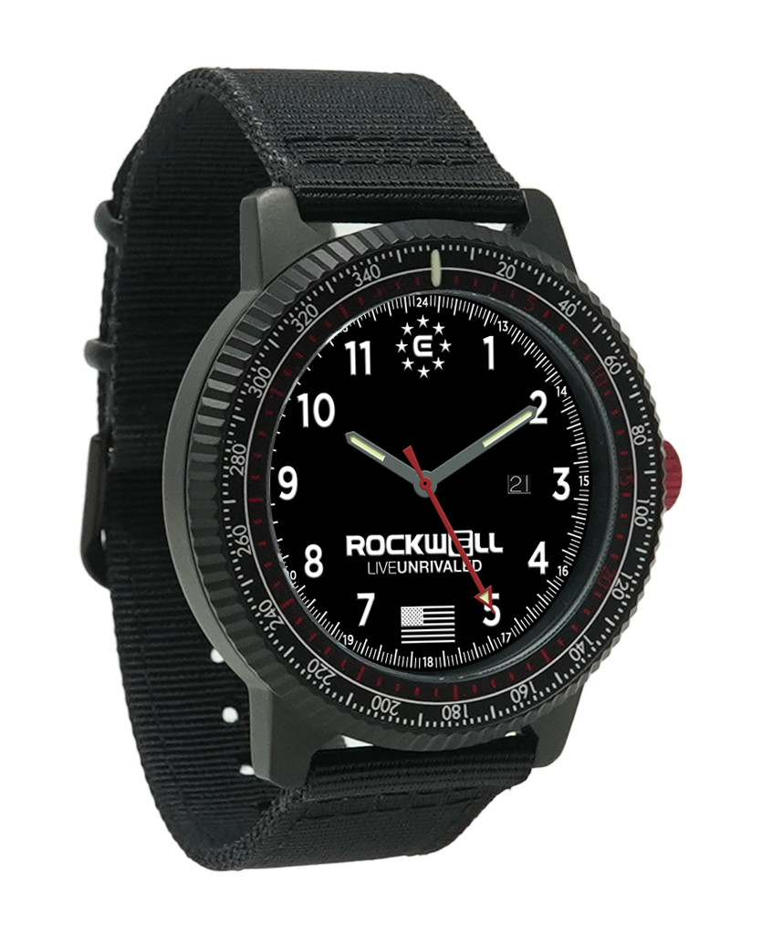 Rockwell Vanguard Tactical Adventure Watch (Black) - Korvel