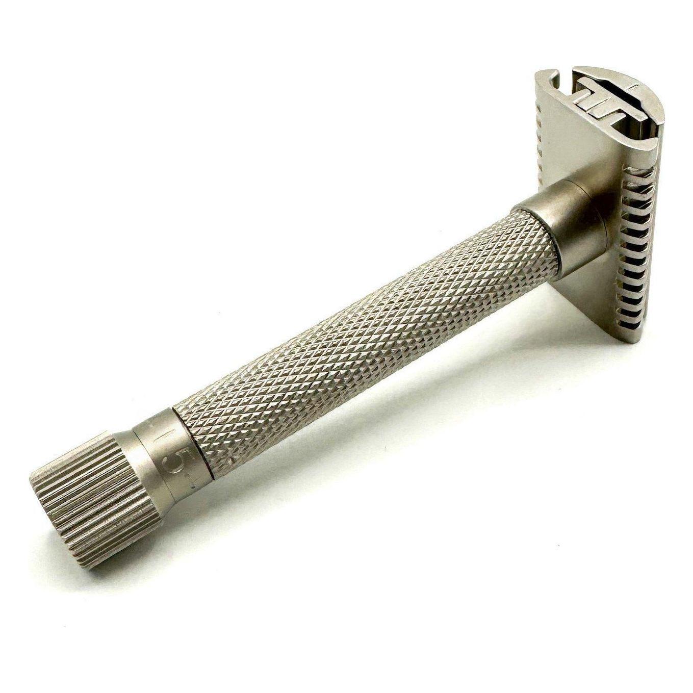 Razor de Seguridad Ajustable de Peine Abierto Parker Variant - Cromo Satinado