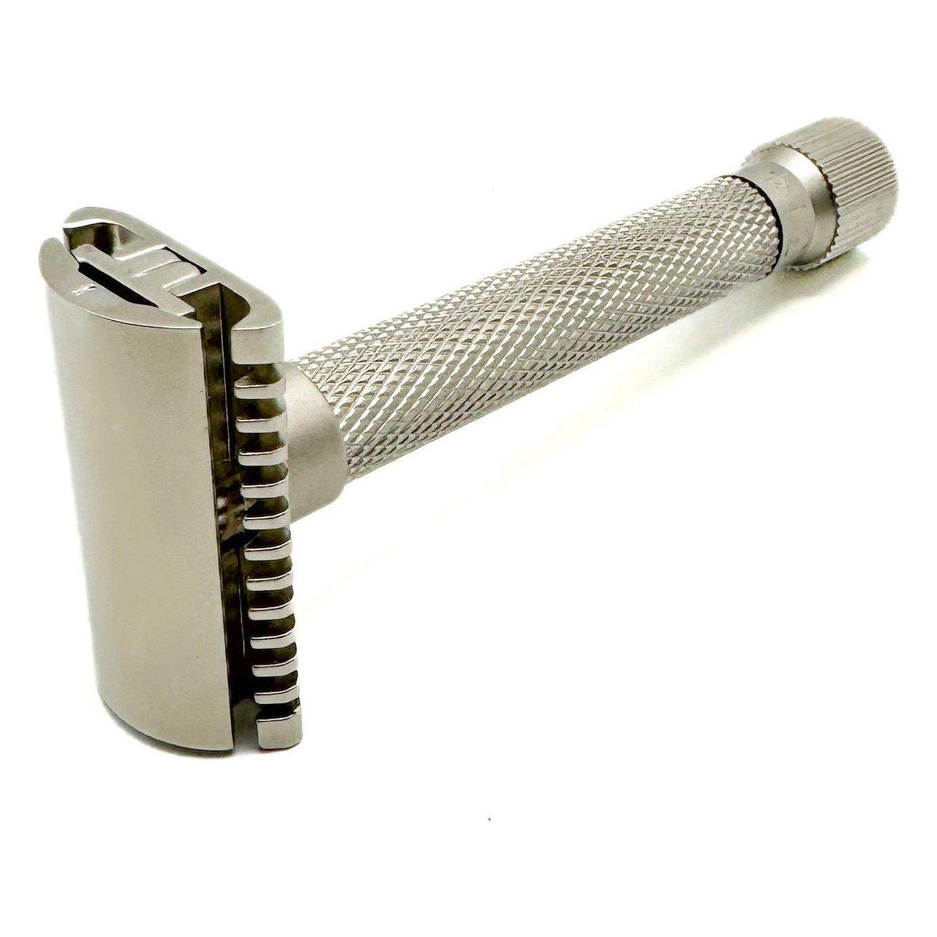 Razor de Seguridad Ajustable de Peine Abierto Parker Variant - Cromo Satinado