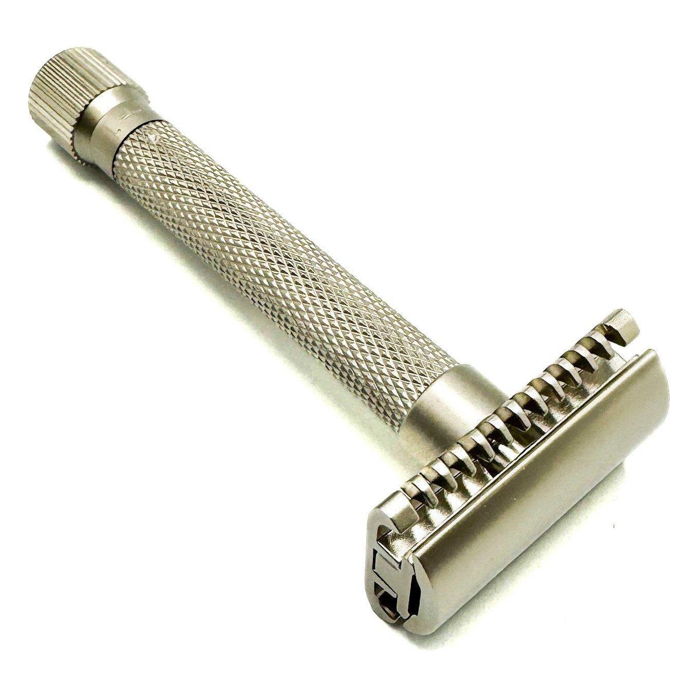 Razor de Seguridad Ajustable de Peine Abierto Parker Variant - Cromo Satinado