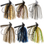 Reaction Tackle Premium Flipping Jigs - 3-Pack for Bass Fishing
