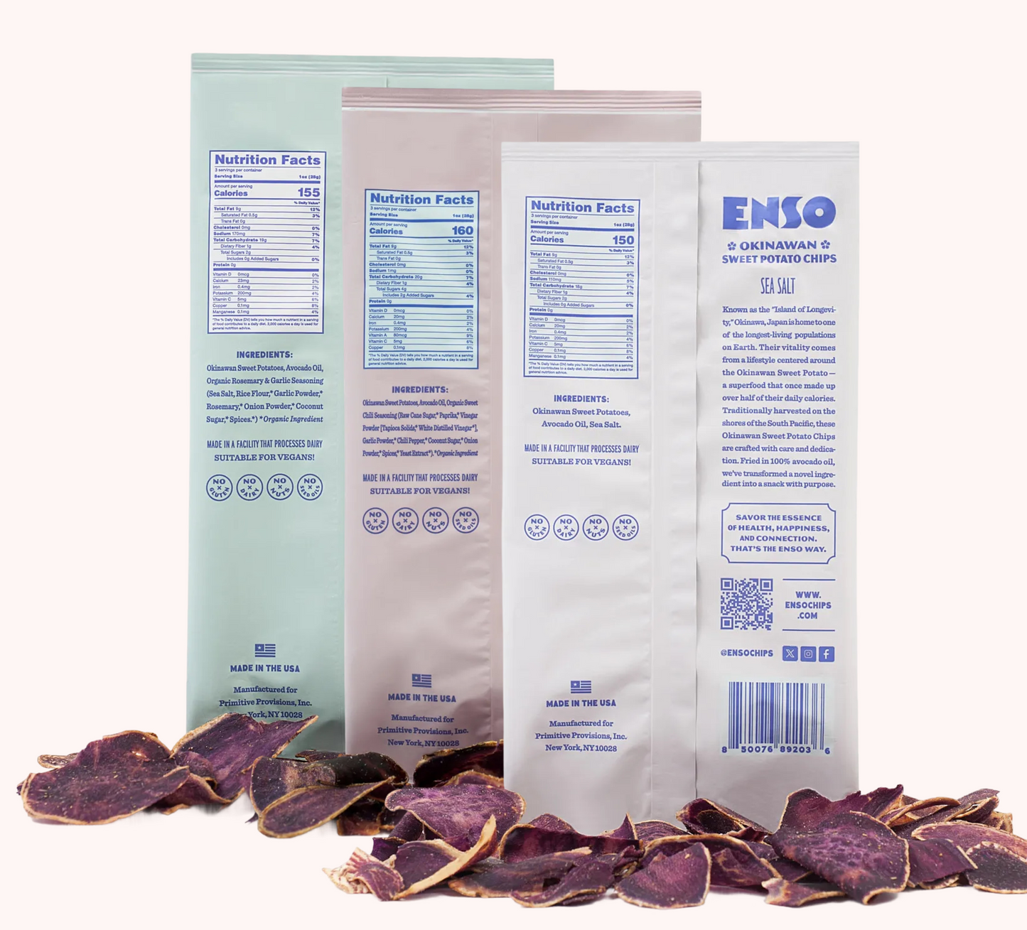 Okinawan Sweet Potato Chips | Discovery Bundle - Korvel