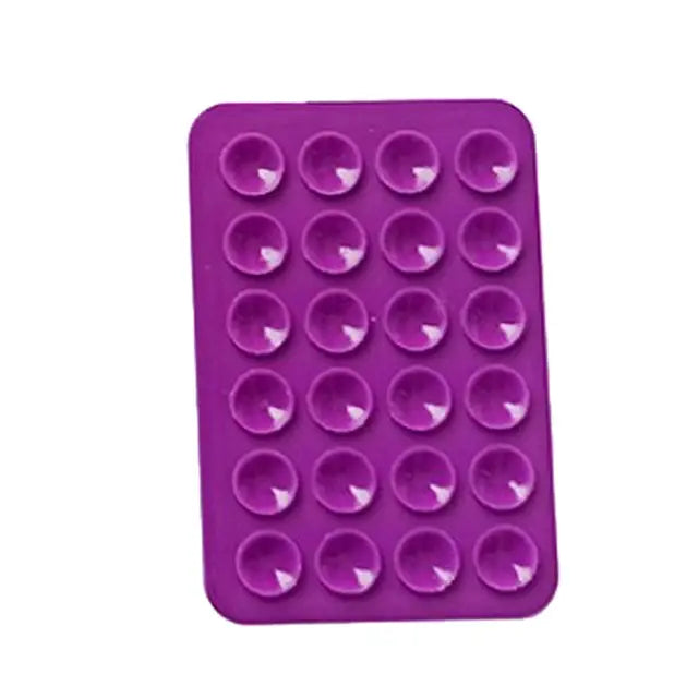 Tampon de suction en silicone double face pour téléphones mobiles