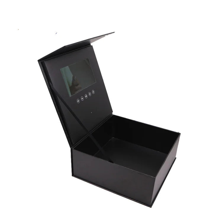 Caja de Regalo con Rosa y Pantalla LCD