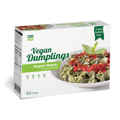 Dumplings de espinacas veganos de Moda – 340 g