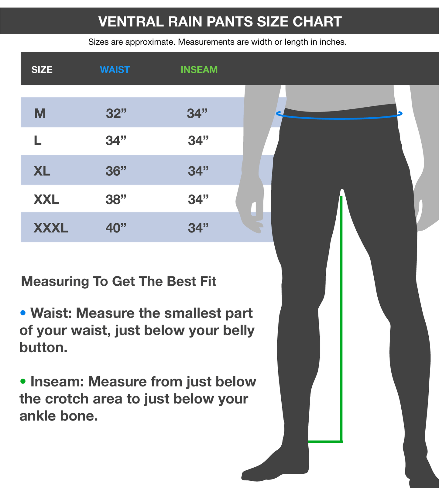Pantalón de Lluvia Vycah Ventral - Otoño