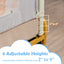 Barandilla de Cama Elevadora Vertical para Niños Pequeños con Doble Bloqueo - 59 Pulgadas