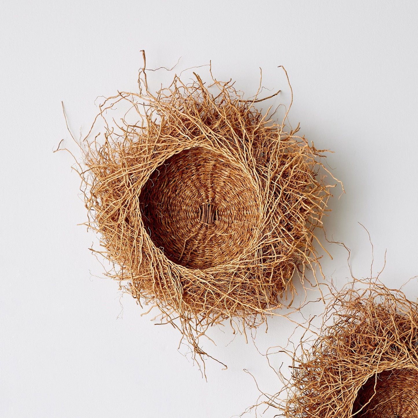 Handwoven Vetiver Nest Basket
