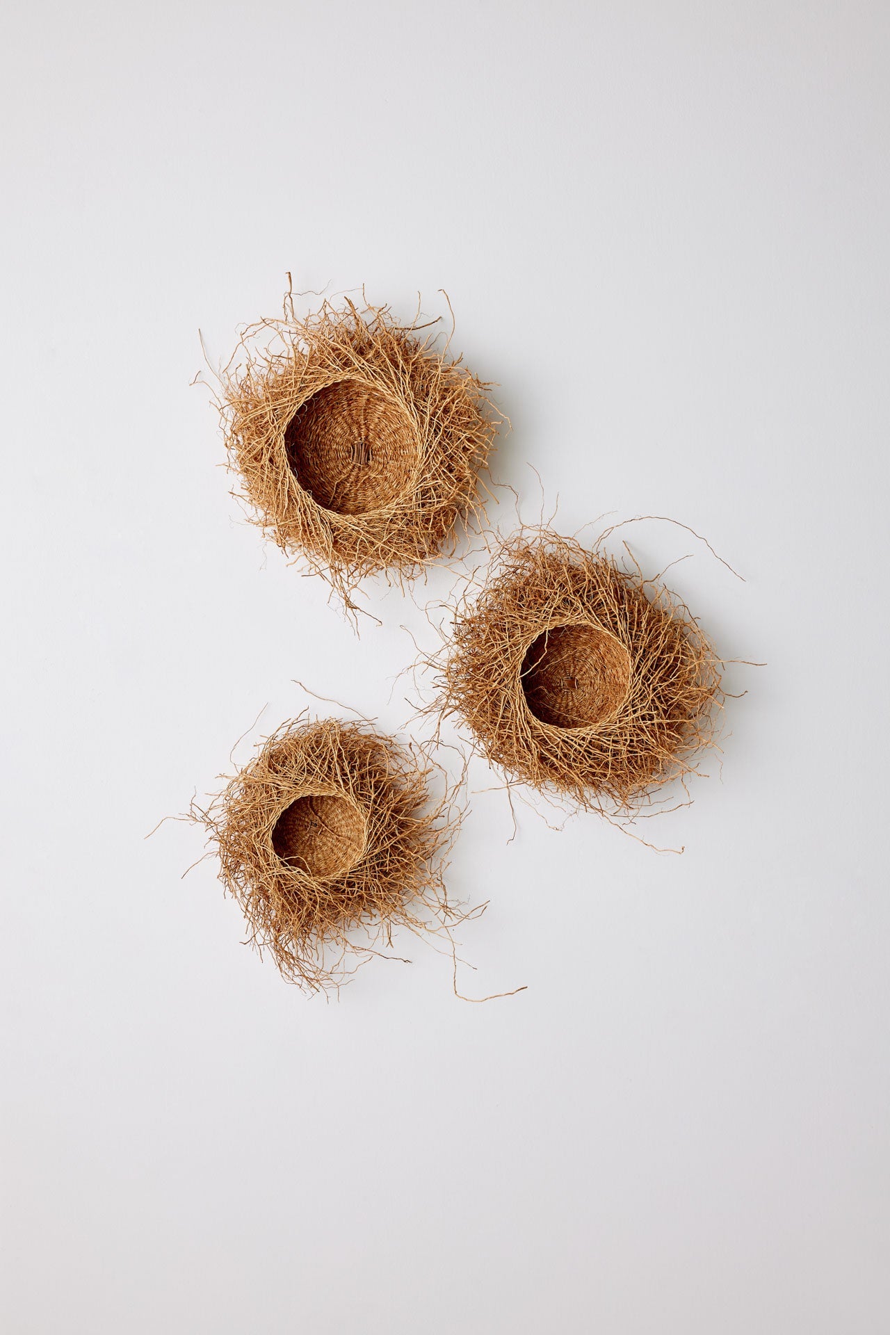 Handwoven Vetiver Nest Basket