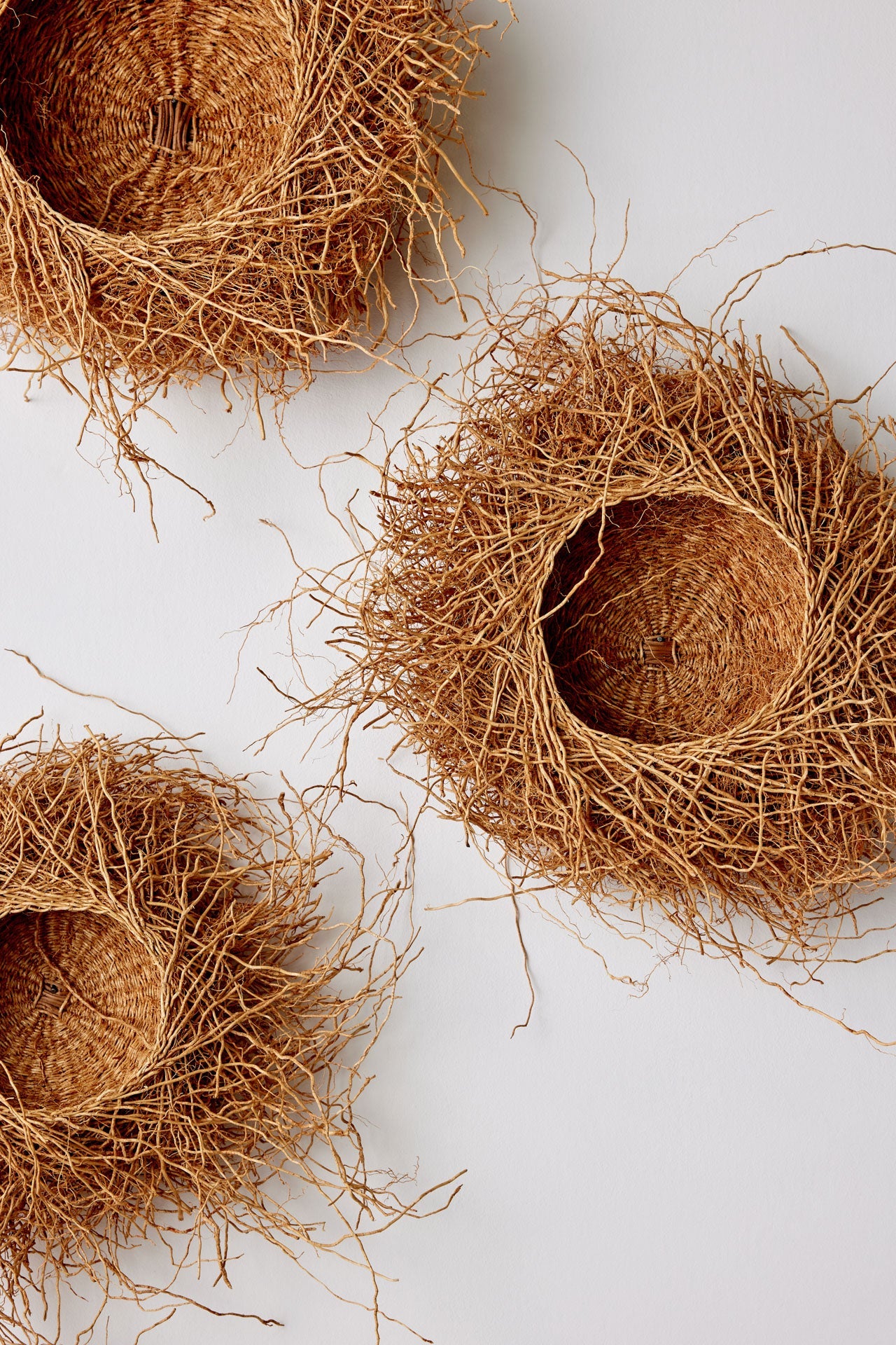 Handwoven Vetiver Nest Basket