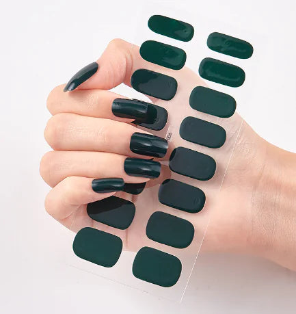 Premium DIY Gel Nail Stickers for Effortless Glam