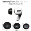 Embouts en mousse à mémoire de forme premium pour Apple AirPods Pro - 3 paires