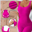 Mono de entrenamiento sin costuras para mujer AURUZA - Rosa