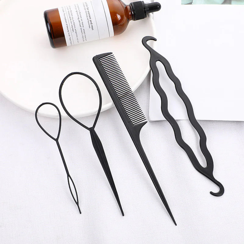 Conjunto de Viaje para Cabello Trenzado con Herramientas Esenciales de Estilo