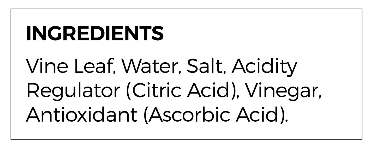 Yakamoz Grape Leaves 1600 g (56.4 oz) – Tender Vine Leaves in Glass Jar - Korvel