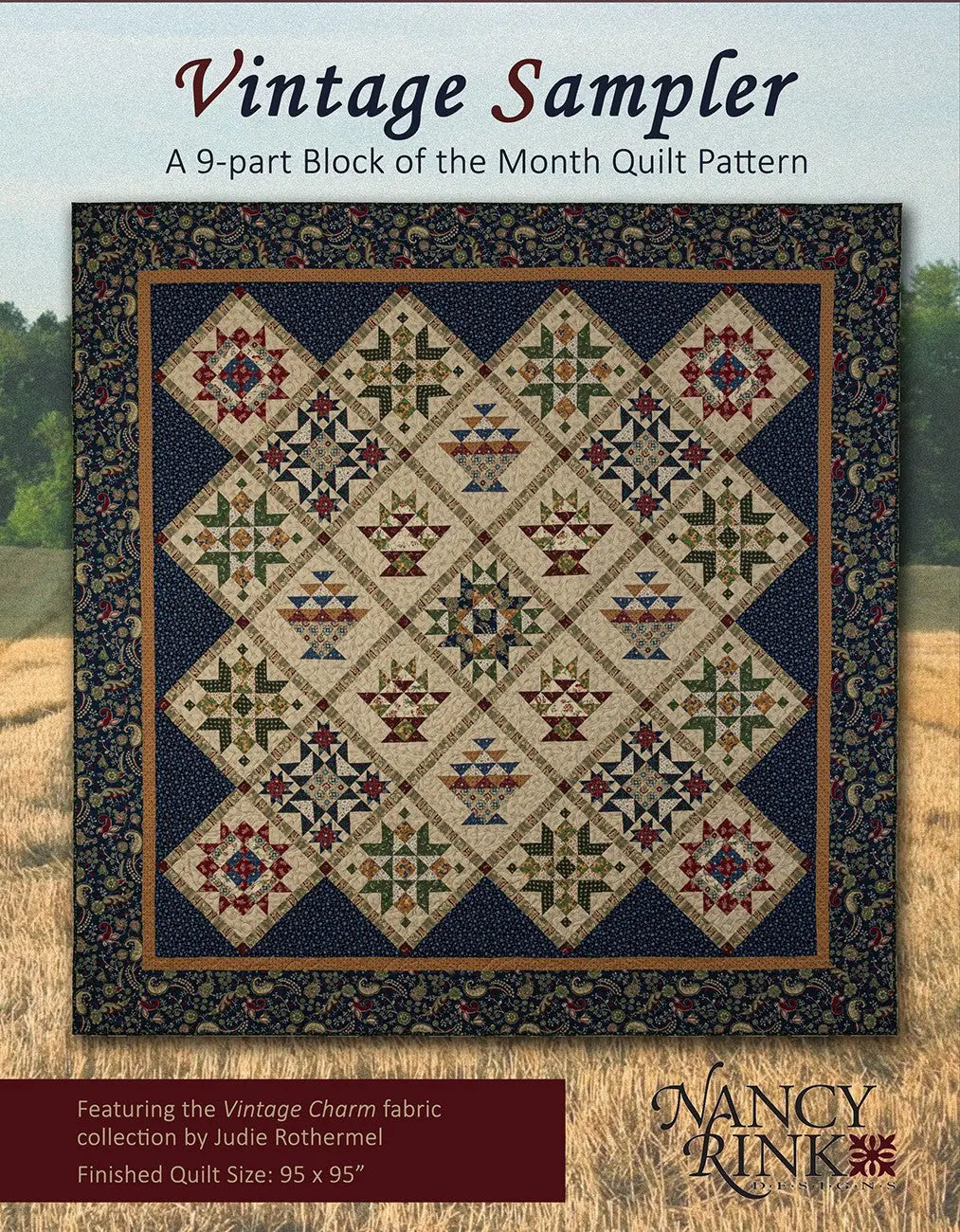 Livre de modèles de quilts échantillons vintage