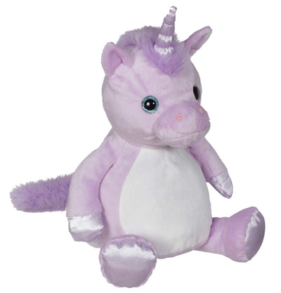 Violette Unicorn Buddy - Embroidery-Friendly Plush Toy