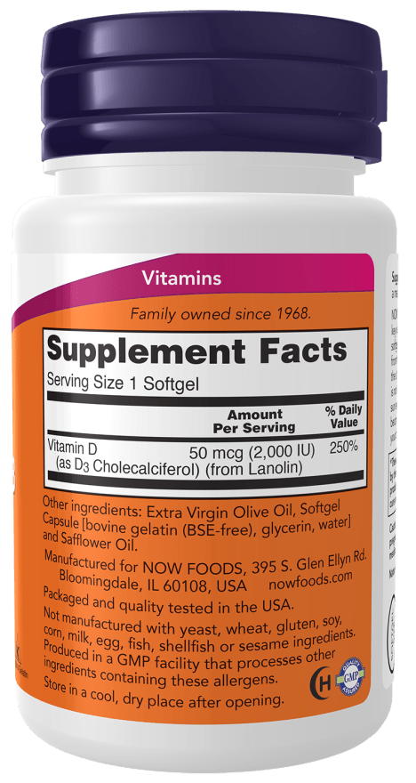 Premium Vitamin D3 2000 IU for Optimal Health - Korvel