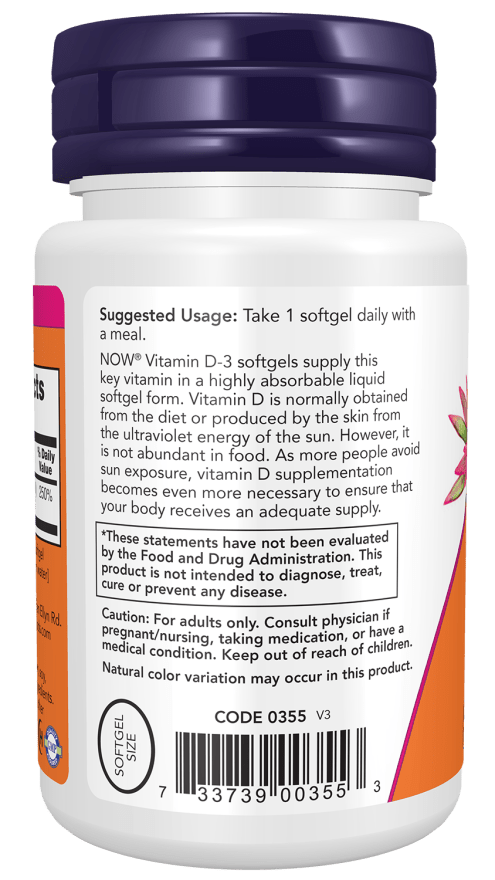 Premium Vitamin D3 2000 IU for Optimal Health - Korvel