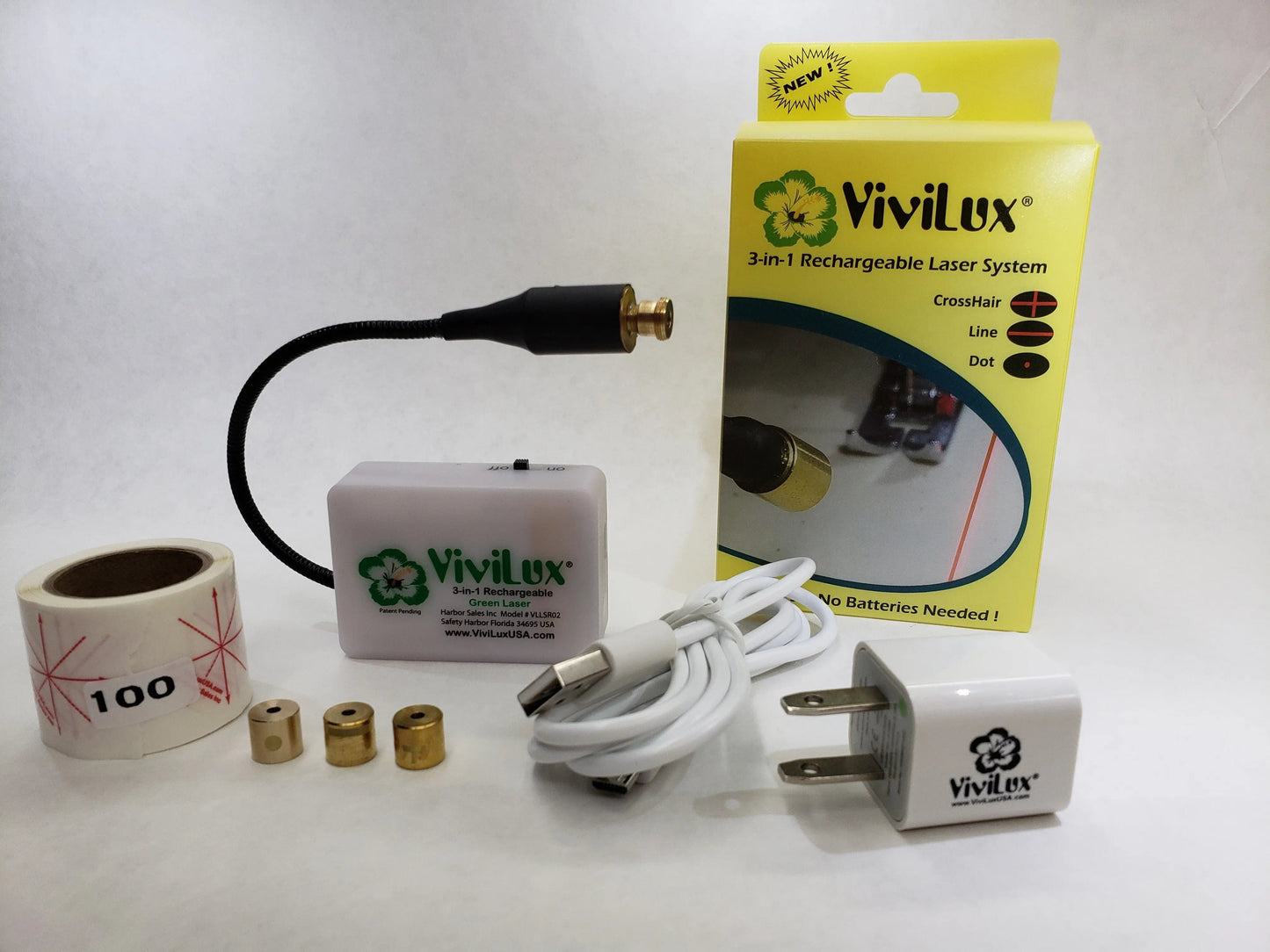 Système laser rechargeable ViviLux 3 en 1