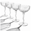 Vivre Elegance Coupe Glass Set - Timeless Crystal Design - Korvel