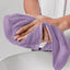 Gant de bain en lavande de luxe - Ensemble de 12, 13x13 pouces