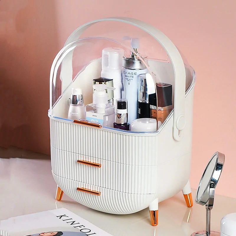 Elegant Cosmetic Storage Box Organizer
