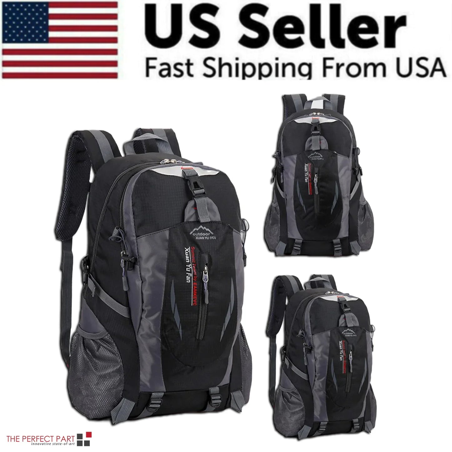 Mochila de Viaje Premium de 40L para Hombres y Mujeres
